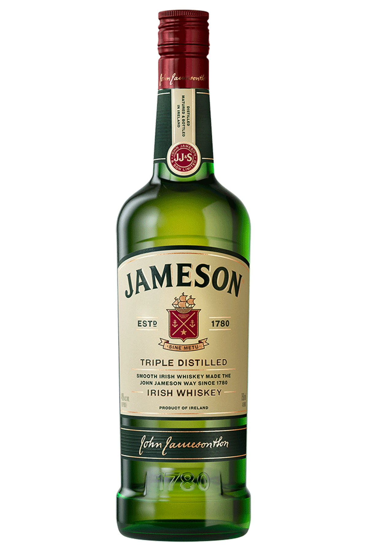 Jameson Irish Whiskey Booze on the Rocks